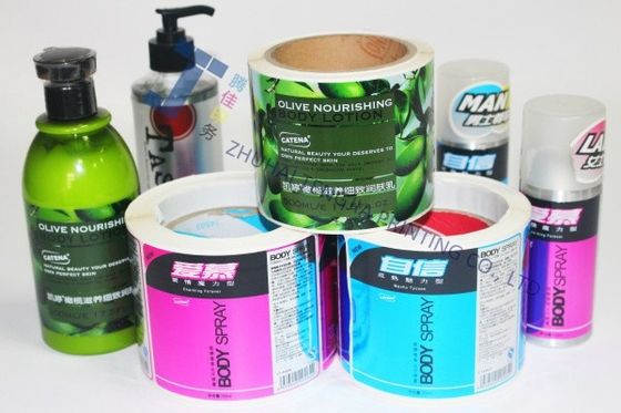 chất lượng  OEM Body Wash Labels Hand Wash Bottle Stickers Flexo Printing nhà máy sản xuất