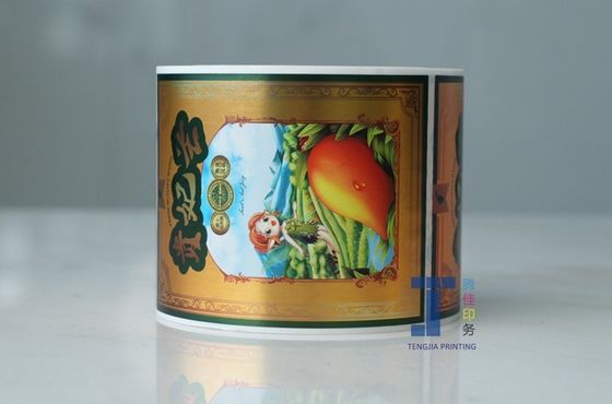 màu sắc Hot Stamping nhãn nhiệt kích hoạt nhãn dán với màn hình lụa in