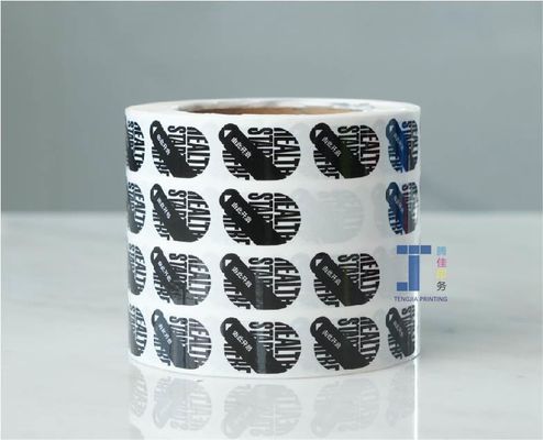 CMYK / Pantone Color Security Seal Stickers Để Bảo vệ xác nhận