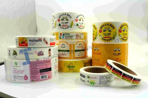 In màn hình Shampoo nhãn dán trong bao bì tấm