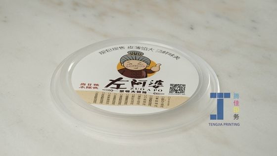 Nhựa dán nhãn không thấm nước trong thùng chứa thực phẩm