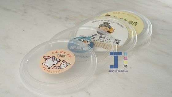 Nhựa dán nhãn không thấm nước trong thùng chứa thực phẩm