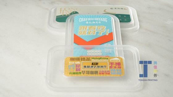 Nhựa dán nhãn không thấm nước trong thùng chứa thực phẩm