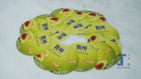 CMYK Màu Iml nhãn dán đóng gói thực phẩm nhãn dán tùy chỉnh