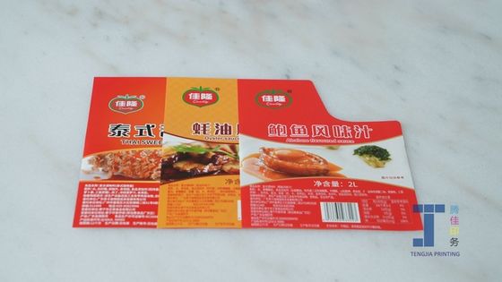 Bốn giác trong khuôn nhãn bền cao độ phân giải in Logo tùy chỉnh