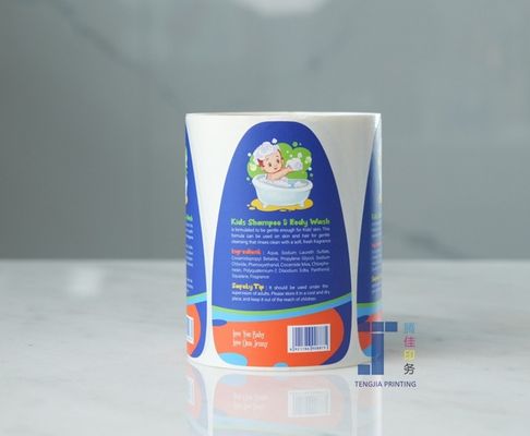 Bảng giấy vinyl PP nhãn dán hộp mỹ phẩm Offset in thiết kế kích thước tùy chỉnh
