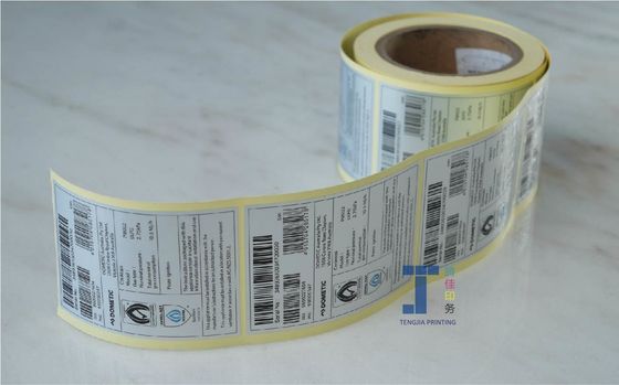 Chống khí hậu Nhãn nhãn sản phẩm điện tử Nhãn nhãn an toàn điện tử Bao bì cuộn