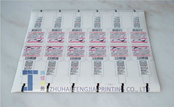 Glossy Matte Lamination Nhãn thùng nổi Nhãn ấn ấn