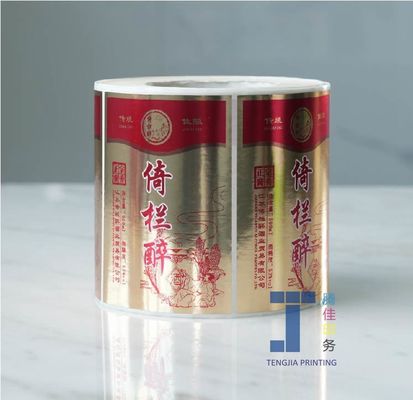 Nhãn dán kim loại chống nhiệt độ Hình dạng màu tùy chỉnh