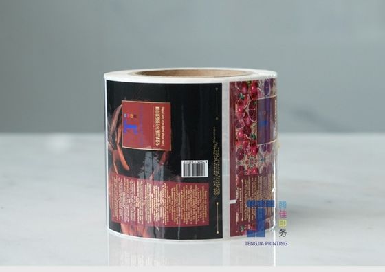 Bức in Offset Seal bảo mật nhãn dán hình chữ nhật / hình vuông