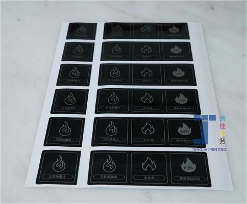 Nhãn hiệu điện chống thời tiết dán năng lượng Giải pháp nhận dạng năng lượng