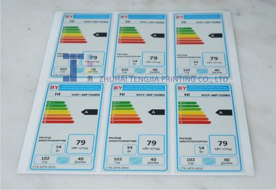 Nhãn dán sản phẩm điện tử có thể tháo rời với in số