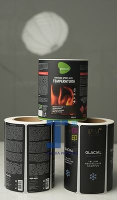 Nhãn nhãn chai dầu gội chống nước cá nhân Nhãn nhãn gel tắm lâu dài