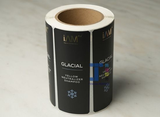 Nhãn nhãn chai dầu gội chống nước cá nhân Nhãn nhãn gel tắm lâu dài