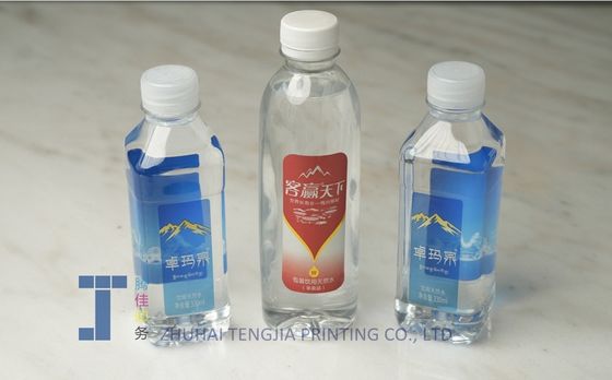 Dầu Proof Custom in ấn rõ ràng nhãn cuộn in nhãn chai lâu bền