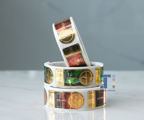 OEM BOPP/PET/PE/PP nhãn dán bằng tấm nóng bền mạnh