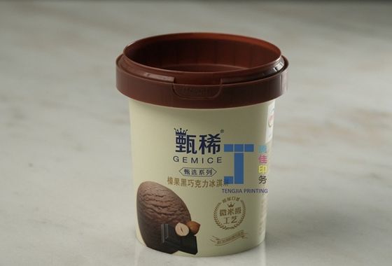 Matte bề mặt hoàn thiện Iml In Mold nhãn dán với màu CMYK