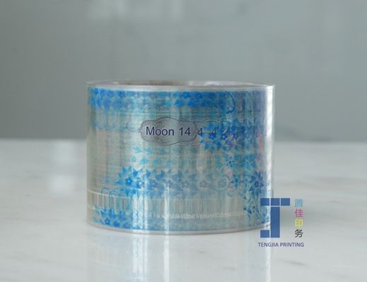Chất dính vĩnh viễn in nhãn trong suốt 50 micron-150 micron Độ dày
