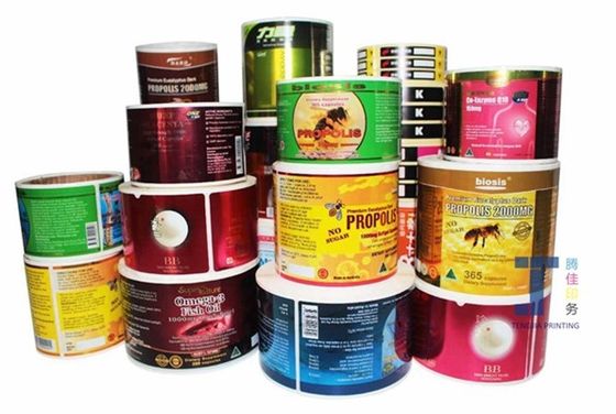 Nhãn dán nóng tùy chỉnh PVC tự dính nhãn dán mạnh